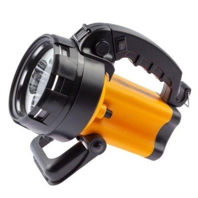 Фонарь-прожектор PA-604 АЛЬФА 3×1ВтLED SMD аккум. литий 3А.ч сигнал.св. ЗУ 220В+12В (инд. упак.) ЭРА Б0031035