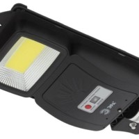 Консольный светильник на солн. бат.  COB  20W  с датч. движения ПДУ 450 lm 5000K IP65