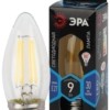 Лампа СДЛ филаментная F-LED B35-9W-840-E27 9Вт B35 свеча 4000К нейтр. бел. E27 Эра Б0046997