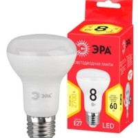 Лампа СДЛ RED LINE LED R63-8W-827-E27 R R63 8Вт рефлектор E27 тепл. бел. Эра Б0050701