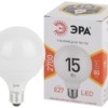 Лампа СДЛ LED G90-15W-2700K-E27 G120 15Вт шар E27 тепл. бел. декор. Эра Б0049077