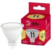Лампа СДЛ RED LINE LED MR16-11W-827-GU5.3 R GU5.3 11Вт софит тепл. бел. свет Эра Б0056064