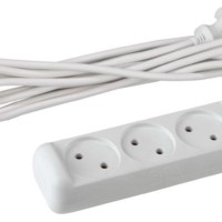 Удлинитель сетевой 3х3м б/з 10А IP20 U-3-3m-2х1 ПВС 2х1 Эра Б0028355