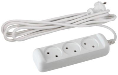 Удлинитель сетевой 3х3м б/з 10А IP20 U-3-3m-2х1 ПВС 2х1 Эра Б0028355