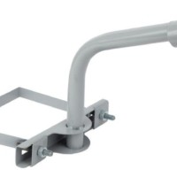 Кронштейн для уличного светильника SPP-AC3-0-350-048 на опору с 1 хомутом 625х460х280 d48мм Эра Б0047653