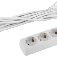 Удлинитель сетевой 3х1.5м с/з 16А IP20 U-3e-1.5m ПВС 3х1 Эра Б0028369