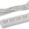 Удлинитель сетевой 4х5м с/з 16А IP20 U-4es-5m-3х1 ПВС 3х1 с выкл. Эра Б0028380