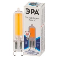 Лампа СДЛ STD LED JCD-6W-GL-840-G9 JCD 6Вт капсульная 4000К нейтр. бел. G9 Эра Б0049086