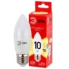 Лампа СДЛ LINE LED B35-10W-827-E27 R B35 10Вт свеча E27 тепл. бел. Эра Б0052377