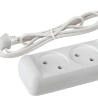 Удлинитель сетевой ЭРА UX-2-1,5m б/з 2-м 1.5м ШВВП 2×0,75мм2 6А