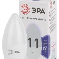 Лампа СДЛ B35-11w-860-E14 свеча 880Лм Эра Б0032984
