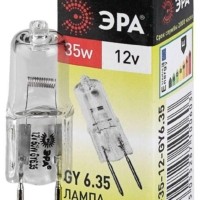 Лампа галогенная GY6.35-JC-35Вт-12В ЭРА C0027371