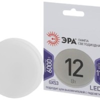 Лампа СДЛ LED GX-12Вт-860-GX53 GX 12Вт таблетка GX53 холод. бел. Б0048020