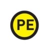 Наклейка “PE” (d20мм,) EKF PROxima