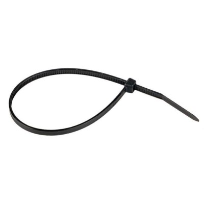 Хомут нейлоновый черный (3,6х200) (100шт,) EKF Basic