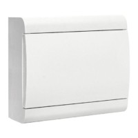 Щит распределительный ЩРН-П-10 белая дверца IP41 EKF Basic