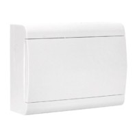 Щит распределительный ЩРН-П-12 белая дверца IP41 EKF Basic