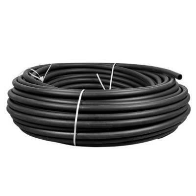 Труба гладкая ПНД для кабеля d32 мм (100 м) черная EKF-Plast