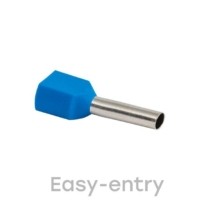 Наконечник кабельный НШви двойной 2,5-13 50шт/уп EKF