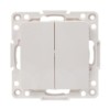 Стокгольм Механизм Выключателя 2-кл, проходного 10А в/к белый EKF PROxima