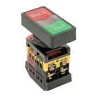 Кнопка AS-22N “Пуск-Стоп” прямоугольная 220В NO+NC EKF PROxima