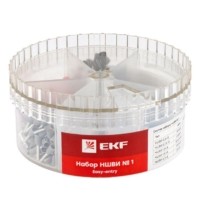 Наконечник кабельный НШви набор №1 0,5-2,5мм2 EKF PROxima