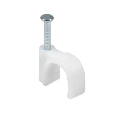 Скоба крепежная круглая (8мм,) (50шт,) EKF PROxima