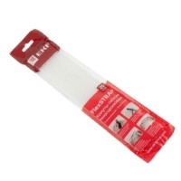 Хомут гибкий (20 шт,) белый FlexSTRAP EKF