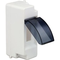 Бокс КМПН 1/2 с дверцей инд, штрих-код EKF PROxima