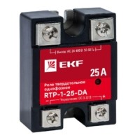 Реле твердотельное однофазное RTP-25-DA EKF PROxima