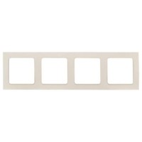 Стокгольм Рамка 4-местная белая EKF PROxima