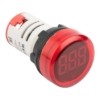 Индикатор значения напряжения красный ED16-22VD EKF PROxima