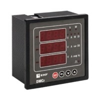 Цифровой измерительный прибор комбинированный DMC-r с интерфейсом RS-485 на панель 96×96 (квадратный вырез) EKF PROxima