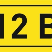 Наклейка “12В” (10х15мм,) EKF PROxima
