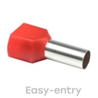 Наконечник кабельный НШви двойной 10,0-14 50шт/уп EKF PROxima