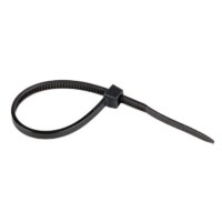 Хомут нейлоновый черный (2,5х100) (100шт,) EKF Basic