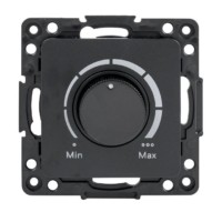 Диммер СЭПп Стокгольм механизм 600W 220В черный EKF PROxima