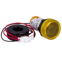 Индикатор значения тока и напряжения желтый ED16-22AVD 100А EKF PROxima в комплекте с трансформатором тока