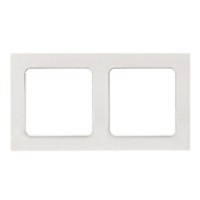 Стокгольм Рамка 2-местная белая EKF PROxima