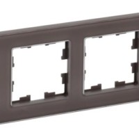 Рамка 4-м BRITE РУ-4-2-БрТБ стекло темн. бронза IEK BR-M42-G-K45