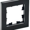 Рамка 1-м BRITE РУ-1-1-БрЧ металл черн. IEK BR-M12-M-K02