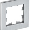 Рамка 1-м BRITE РУ-1-1-БрА металл алюм. IEK BR-M12-M-K47