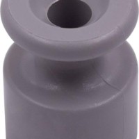 Изолятор для наружного монтажа RF пластик титан (уп.100шт) Bironi R1-551-26-100