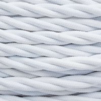 Провод ретро 3х1.5 матов. бел. (уп.150м) Bironi B1-434-71-150