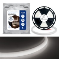 Лента светодиодная неоновая Feron LS651 180SMD(2835)/м 14.4Вт/м 5м IP68 12V 4000К
