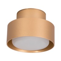 Светильник потолочный Feron HL367 Barrel AURA 12Вт 230В GX53 золото IP44