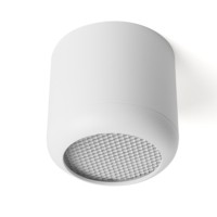 Светильник потолочный Feron HL365 Barrel ECHO 12Вт 230В GX53 белый с антибликовой сеточкой