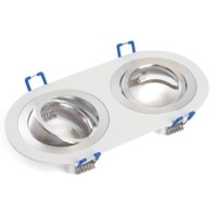 Светильник потолочный встраиваемый DL2812 MR16 50Вт G5.3 прямоугольник черный