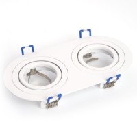 Светильник потолочный встраиваемый DL2812 MR16 50Вт G5.3 прямоугольник черный