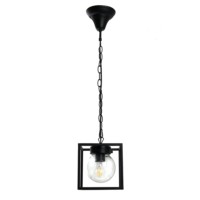 Светильник садово-парковый Feron PL705 на цепочке 60Вт E27 230В черный